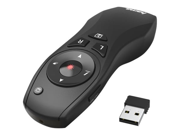 Hama "X-Pointer 6in1" Wireless Laser Presenter - Presentasjonsfjernstyring - RF