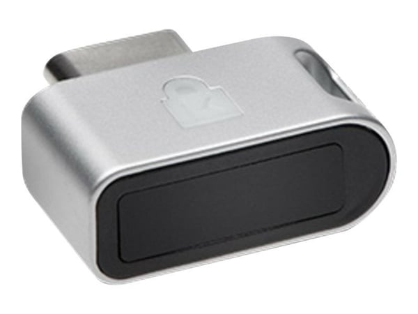 Kensington VeriMark Guard USB-C turva-avain sormenjälkitunnistimella - FIDO2, WebAuthn/CTAP2, &FIDO U2F, 40 g, 40 g, 80 mm, 20 mm, 134 mm, Harmaa