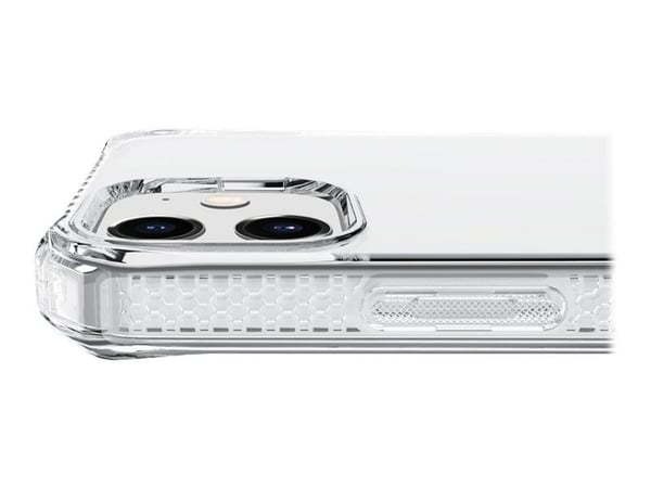 ITSKINS SPECTRUM CLEAR suojakuori iPhone 12 mini®:lle. Läpinäkyvä