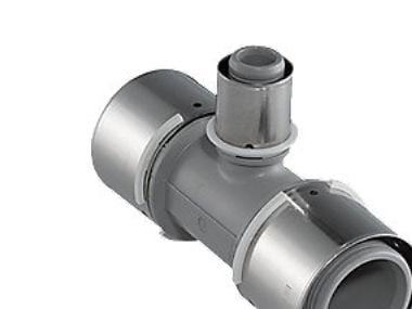 Tee s-press pluss 20-25-20mm PPSU
