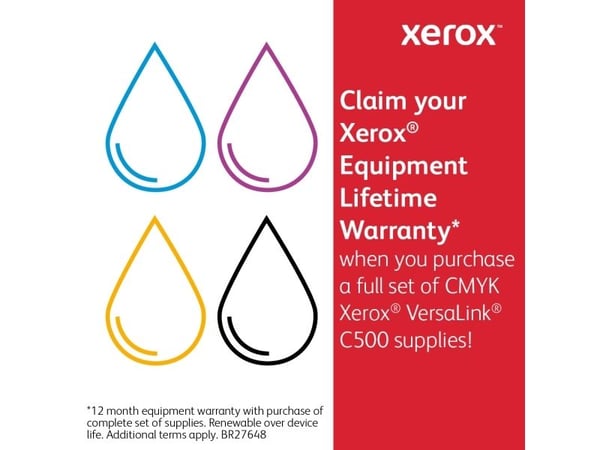 Xerox VersaLink C500 - Gul - original - tonerpatron - for VersaLink C500, C505