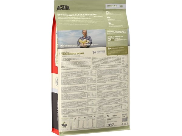 Acana Singles Yorkshire Pork 11,4 kg