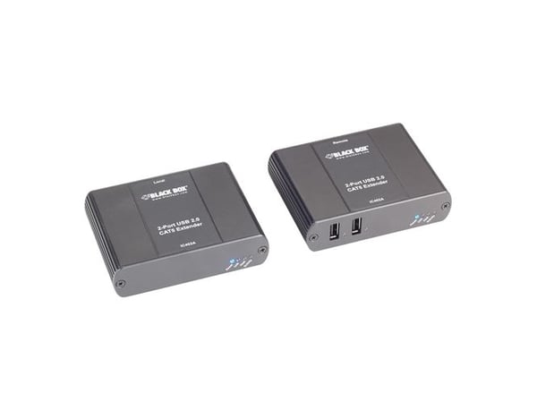 Black Box 2-Port CATx USB 2.0 Extender - USB-utvider - USB 2.0 - 2 porter - opp til 100 m