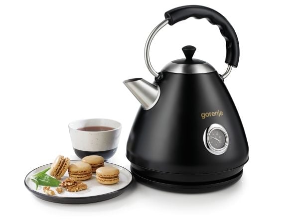 Gorenje Classico K17CLBK - Vattenkokare - 1.7 liter - 2200 W - svart