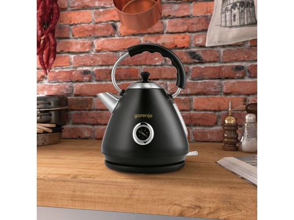 Gorenje Classico K17CLBK - Vattenkokare - 1.7 liter - 2200 W - svart