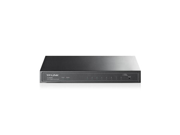 TP-Link TL-SG2008 - Switch - Styrt - 8 x 10/100/1000 - stasjonær