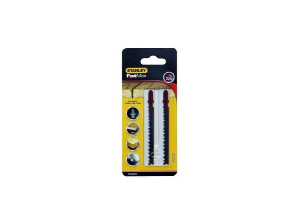 Stanley stikksagblader T FATMAX 2-pk for tre (STA25572)