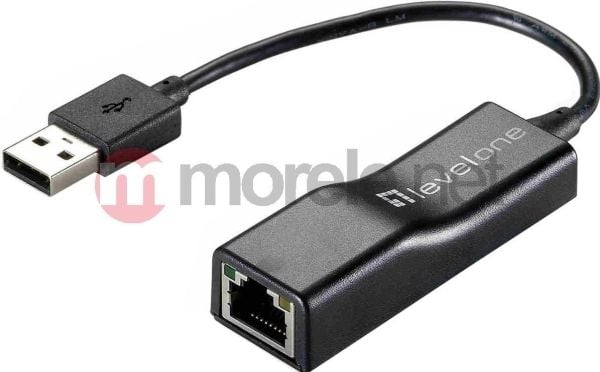 LevelOne USB-0301 - Verkkosovitin - USB 2.0 - 10/100 Ethernet