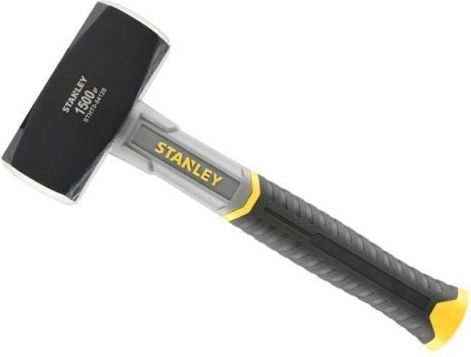 Stanley STHT0-54128, Slegge, Fiberglass, Sort, Grå, Gult, 1,5 kg, 1 stykker