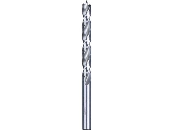 kwb 511909, Drill, Brad-punkts borekroner (spur), 9 mm, 125 mm, Sponplate, Løvtre, Gipsplater, Plast, Mykt tre, Molybden-høyhastighetsstål (HSS-M2)