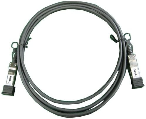 Dell - Nettverkskabel - SFP+ til SFP+ - 3 m - for Brocade 6510, DCX 8510; Compellent FS8600; Force10; PowerConnect 81XX; PowerEdge VRTX