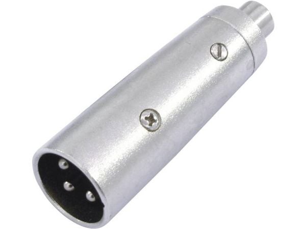 Omnitronic 30226566, RCA, XLR, Silver