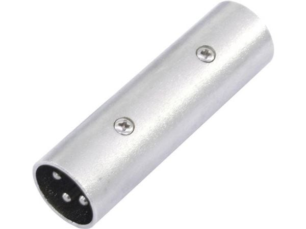 Omnitronic 30226570, 3-pin XLR, 3-pin XLR, Sølv