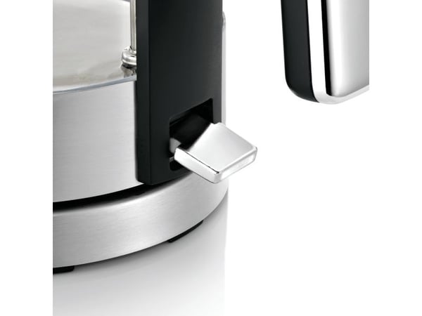 WMF Lono 0413150011, 1,7 l, 3000 W, Kromfarget, Gjennomsiktig, Glass, Metall, Vannivåindikator, Overopphetingsbeskyttelse