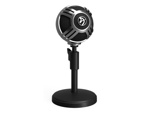 Arozzi Sfera - Mikrofon - USB - krom