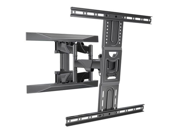 Multibrackets 0402, 190,5 cm (75"), 200 x 200 mm, 600 x 400 mm, -5 - 3°, -90 - 90°, Musta