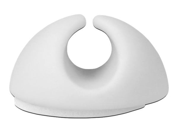 Delock - Kabelholder - grå, hvit (en pakke 6)