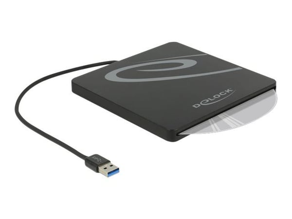 Delock 5.25" External Enclosure Slot-in Slim SATA > USB 3.0 - Drevkabinett - SATA - USB 3.0 - svart Delock 5.25" External Enclosure Slot-in Slim SATA > USB 3.0 - Drevkabinett - SATA - USB 3.0 - svart