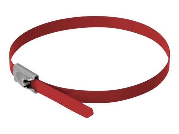 DeLOCK 18780, Terästä, Punainen, 50 cm, 4,6 mm, 10 kpl
