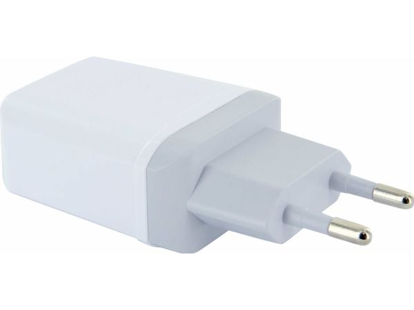 Schwaiger Power4You Professional - Strømadapter - 2.4 A - QC 3.0 (USB) - hvit