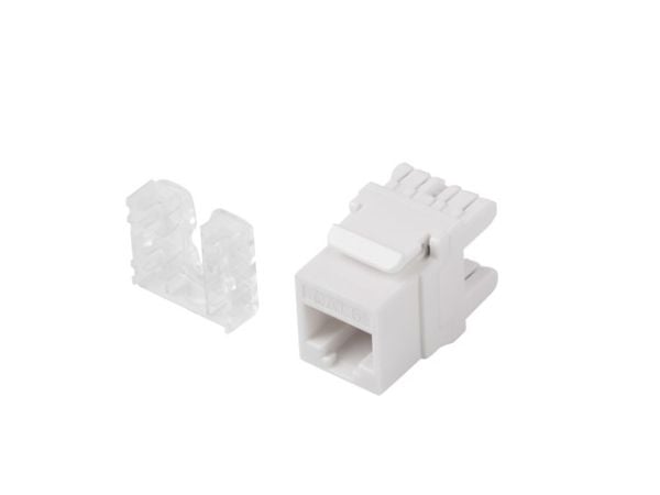 Lanberg KSU6-1000, Tasainen, Valkoinen, RJ-45, LSA, Uros, Naaras