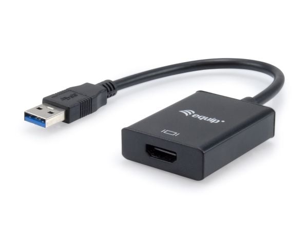 Equip 133385, 3.2 Gen 1 (3.1 Gen 1), USB A-tyyppi, HDMI-lähtö, 1920 x 1080 pikseliä