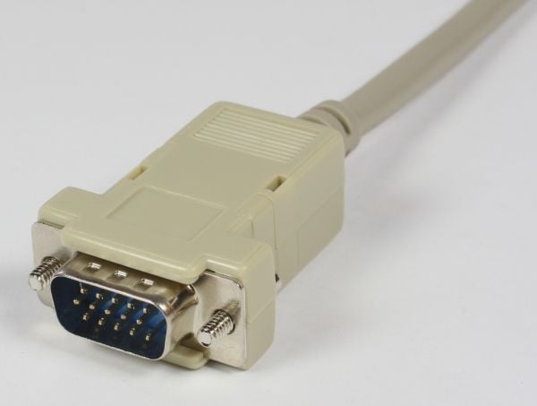 MicroConnect VGA HD15 M/M 2M ohut kaapeli (VE001-A)