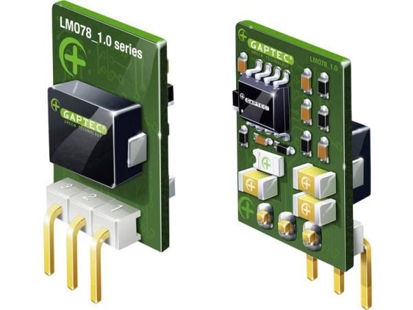 Gaptec LMO78_12-1.0 DC/DC-muunnin, piirilevy 24 V/DC 12 V/DC 1000 mA 12 W Lähtöjen määrä: 1 x