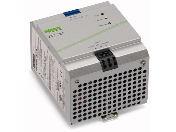 Wago 787-732, 240 W, 85 - 264 V, 47 - 63 Hz, 1.5 - 3 A, Passiivinen, 20 ms