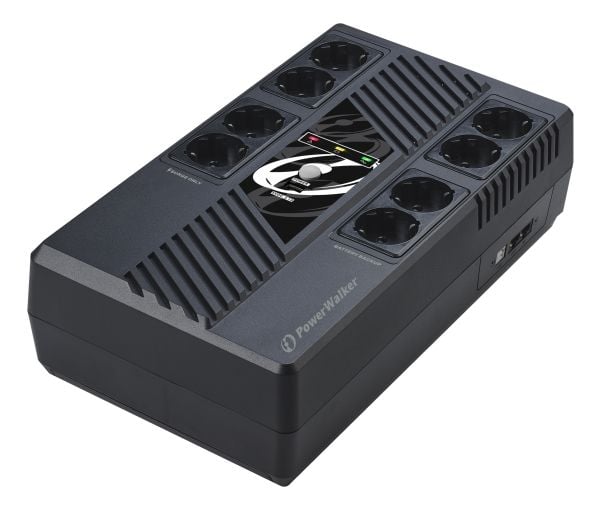 PowerWalker VI 800 MS, Linje-Interactive, 0,8 kVA, 480 W, Sinus, 170 V, 280 V