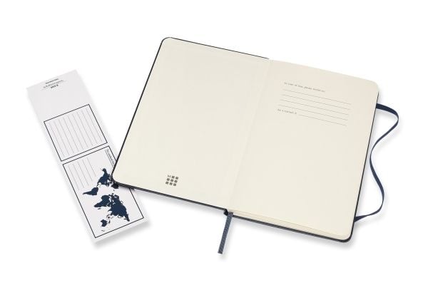 Moleskine Classic, Monokromatisk, Blå, 208 ark, Linjerte ark, Innbundet (hardcover), Universell |