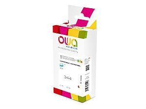 OWA - 22 ml - farge (cyan, magenta, gul) - kompatibel - gjenfabrikert - blekkpatron (alternativ for: HP 344) - for HP Officejet 100, 150, H470, K71...