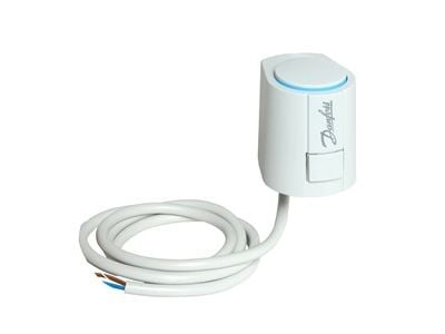 Danfoss ABN-FBH 24V NC termisk aktuator, t turtemp. regulering på C1 shunt. Brukes med adapter 460952.878
