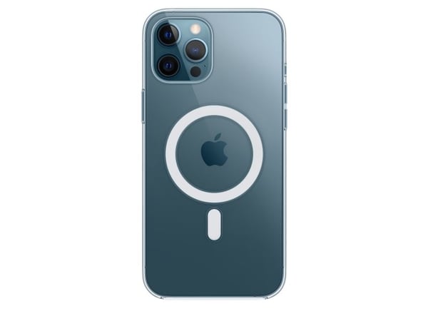 Apple - Baksidesskydd för mobiltelefon - med MagSafe - polykarbonat - klar - för iPhone 12 Pro Max