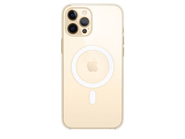 Apple - Baksidesskydd för mobiltelefon - med MagSafe - polykarbonat - klar - för iPhone 12 Pro Max