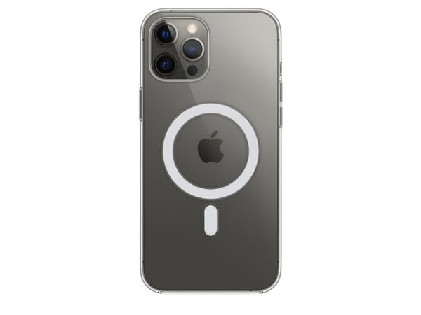 Apple - Baksidesskydd för mobiltelefon - med MagSafe - polykarbonat - klar - för iPhone 12 Pro Max