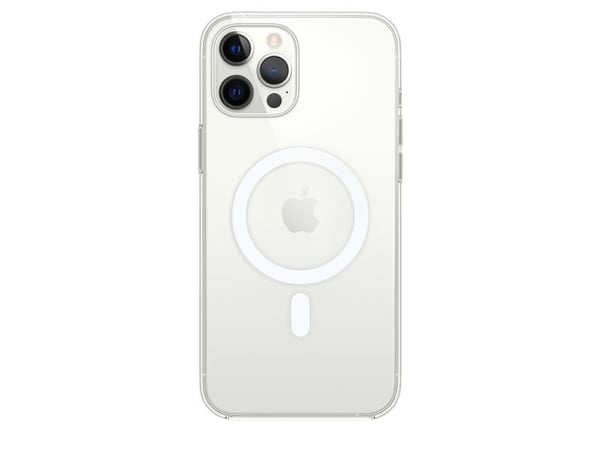Apple - Baksidesskydd för mobiltelefon - med MagSafe - polykarbonat - klar - för iPhone 12 Pro Max