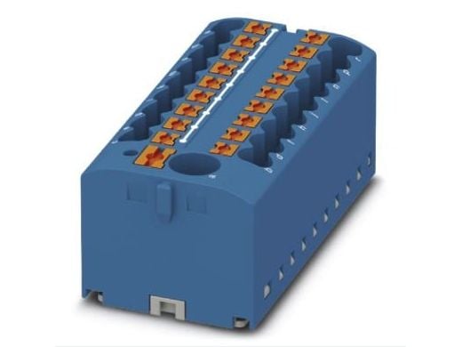 Phoenix PTFIX 6/18X2,5 BU, 56 mm, 28,2 mm, 21,2 mm, 500 V Phoenix PTFIX 6/18X2,5 BU, 56 mm, 28,2 mm, 21,2 mm, 500 V