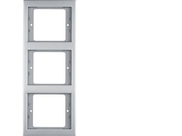Berker 13337004, Metallinen, Ruostumaton teräs, Tavanomainen, Berker, Matta, 2 kpl