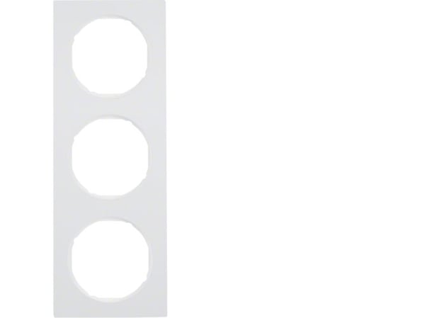Berker 10132289, Valkoinen, Ruuviton, Berker, 1 kpl