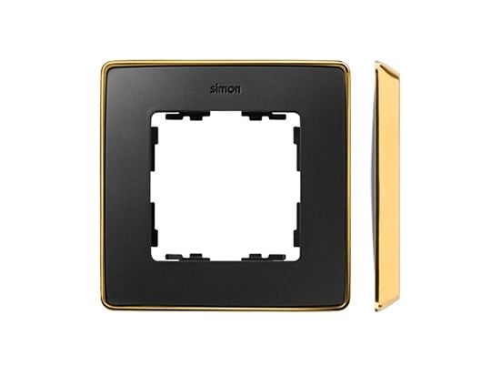 Simon 8201610-242, Kulta, Muovi, Simon 82, IP20, CE, 5 - 40 °C