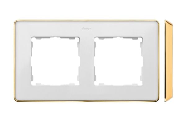 Simon 8201620-245, Guld, Plast, Simon 82, IP20, CE, 5 - 40 °C