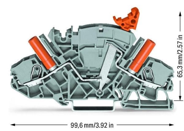 Wago 2007-8821, 8 mm, 99,6 mm, 65,3 mm