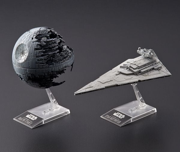Revell Death Star II + Imperial Star Destroyer, Monteringssett, 1:2700000, Death Star II + Imperial Star Destroyer, Hankjønn, Plast, Star Wars