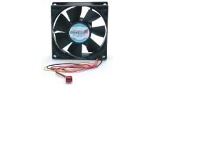 Startech 80x25mm Dual Ball Bearing Computer Case Fan w/ TX3 Connector (FANBOX2) - Systemviftesett - 80 mm