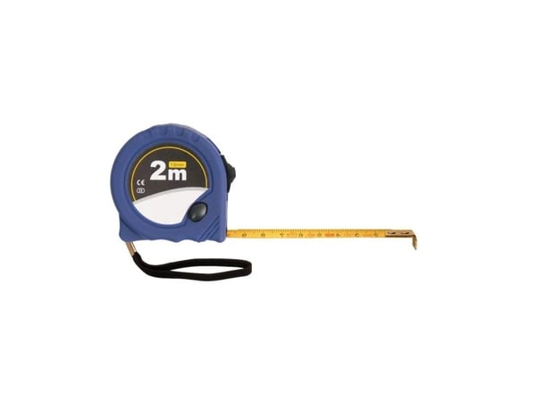Bernstein 7-506, Rullelinjal, Plast, Blå, cm, MM Fiber, 2000 mm, 55 mm