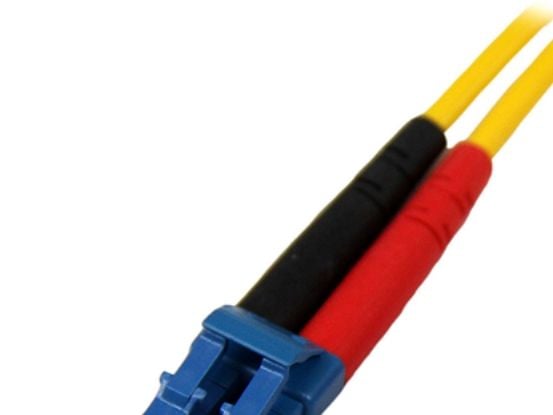 Startech 7m Fiber Optic Cable - Single-Mode Duplex 9/125 - LSZH - LC/LC - OS1 - LC to LC Fiber Patch Cable (SMFIBLCLC7) - Koblingskabel - LC-enkelt...
