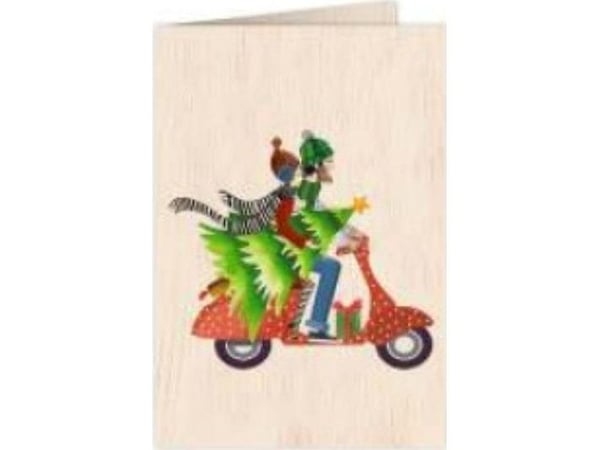 Cozywood C6 trekort + konvolutt julescooter
