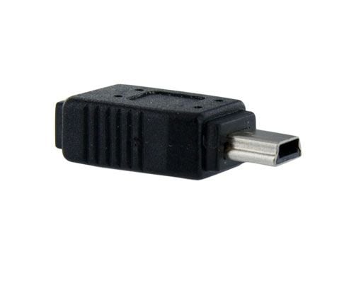 StarTech Micro USB to Mini USB 2.0 Adapter - Micro USB (f) to Mini USB (m) (UUSBMUSBFM) - USB-adapter - Micro-USB type B (hunn) til mini-USB type B...
