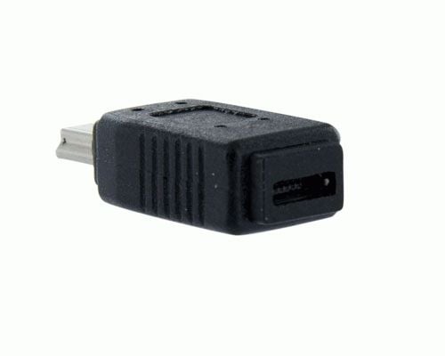 StarTech Micro USB to Mini USB 2.0 Adapter - Micro USB (f) to Mini USB (m) (UUSBMUSBFM) - USB-adapter - Micro-USB type B (hunn) til mini-USB type B...